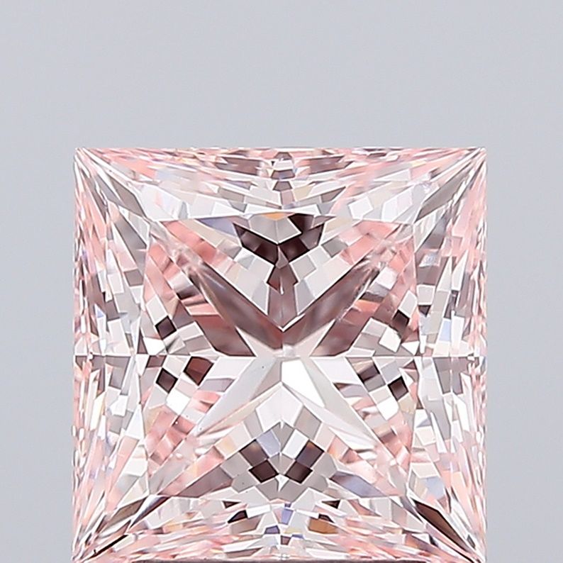 3.26 ct. princess Lab Grown Diamond front image