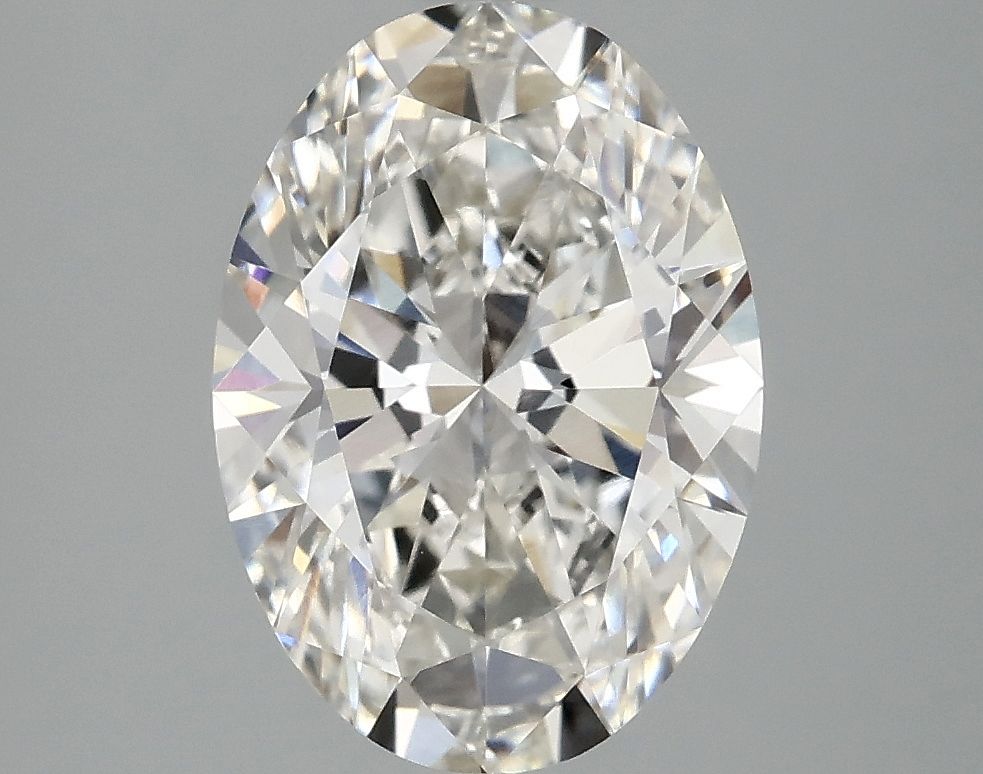 3.02 ct. oval Lab Grown Diamond front image