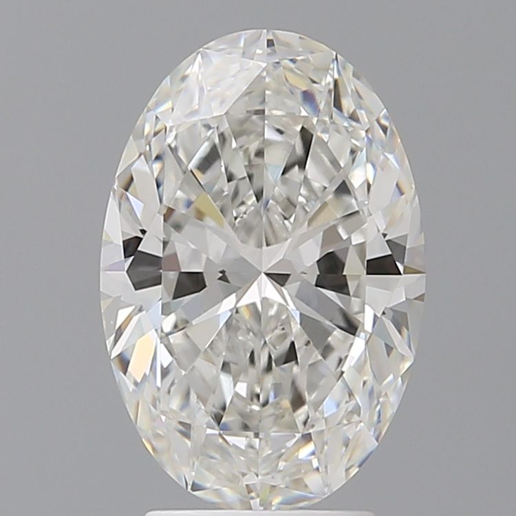 3.52 ct. oval Lab Grown Diamond front image