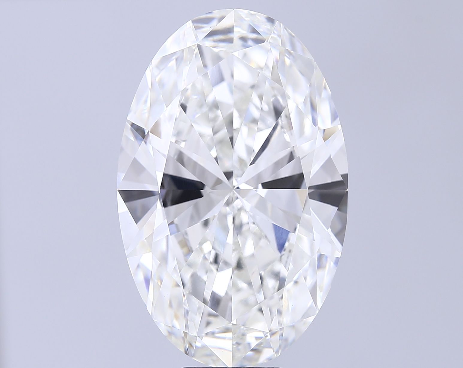 15.04 ct. oval Lab Grown Diamond front image