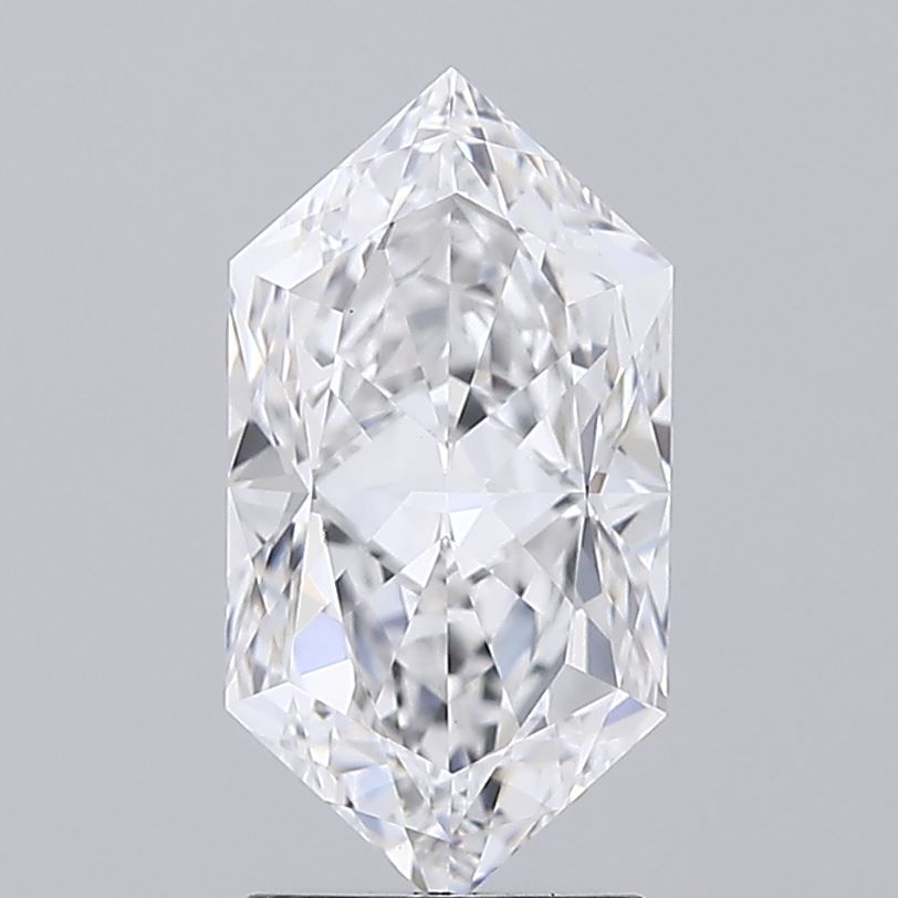 2.5 ct lab-grown Hexagonal Diamond