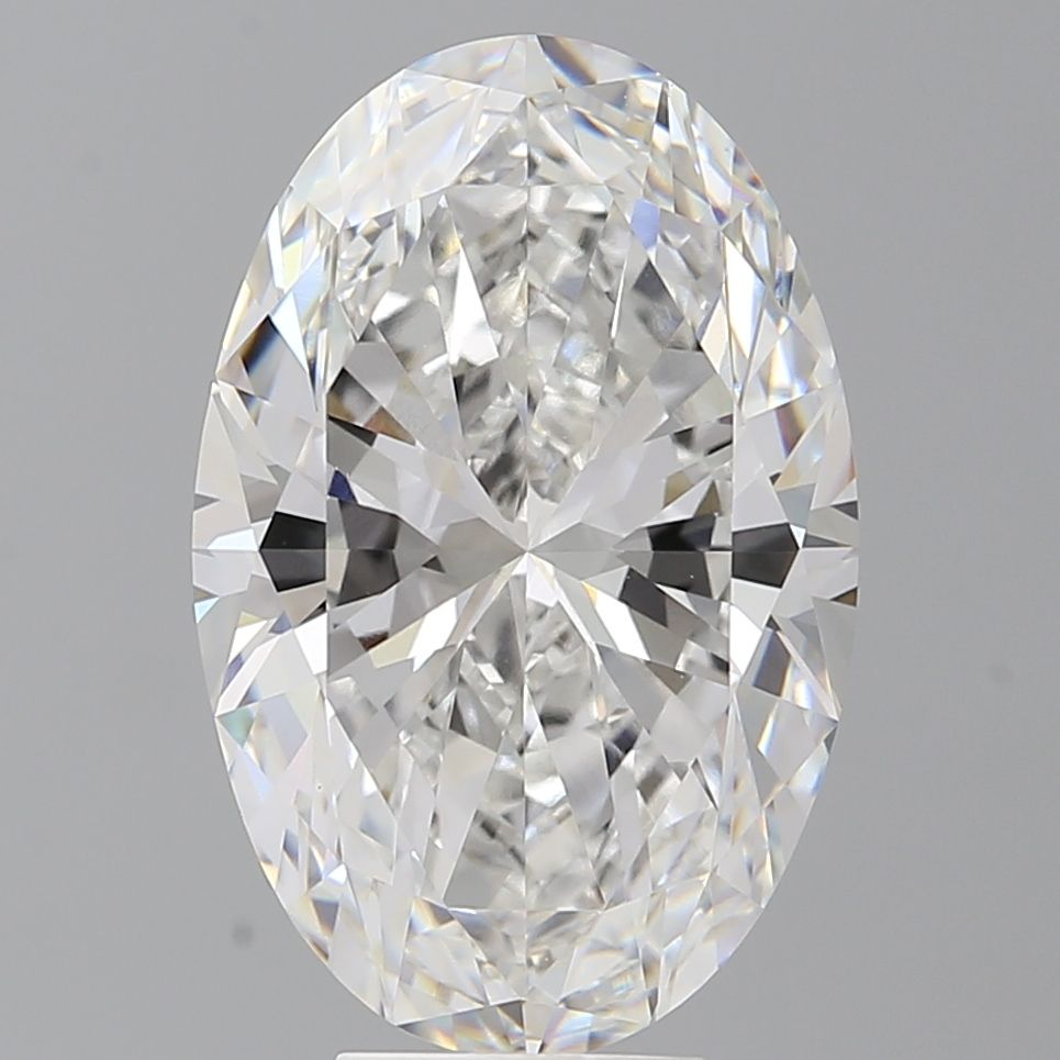 7.54 ct. oval Lab Grown Diamond front image