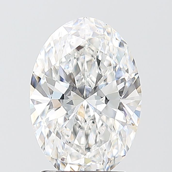 2.02 ct. oval Lab Grown Diamond front image