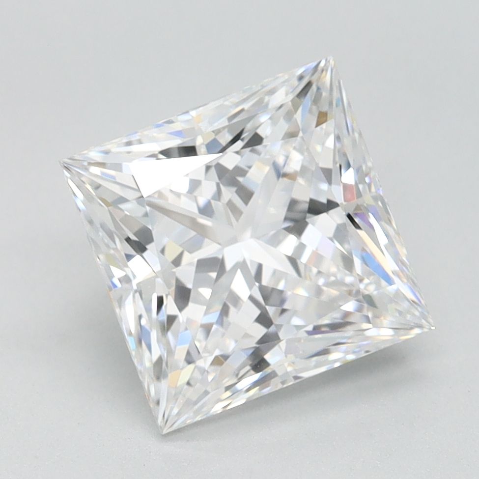 2.10 ct. princess Lab Grown Diamond front image
