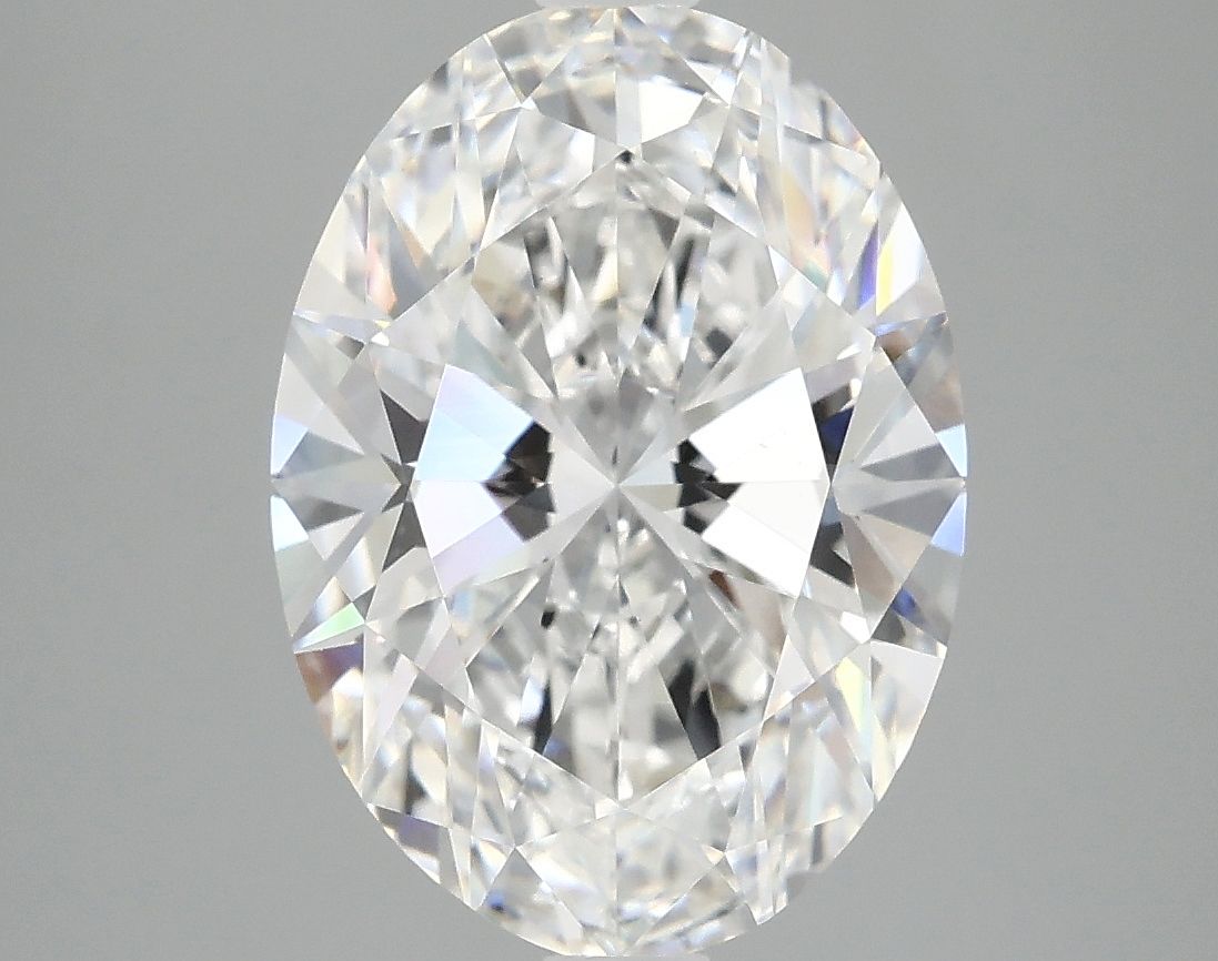 3.90 ct. oval Lab Grown Diamond front image