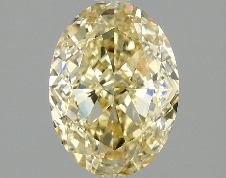 2.08 ct. oval Lab Grown Diamond front image