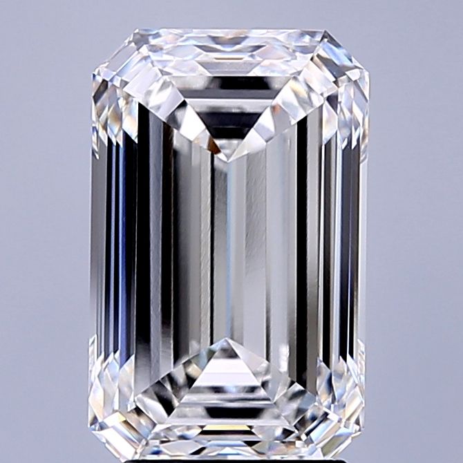 3.71 ct. emerald Lab Grown Diamond front image
