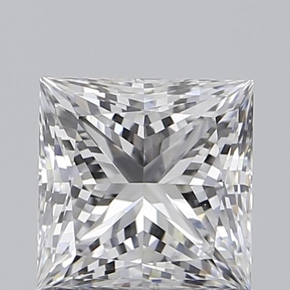 0.93 ct. princess Lab Grown Diamond front image