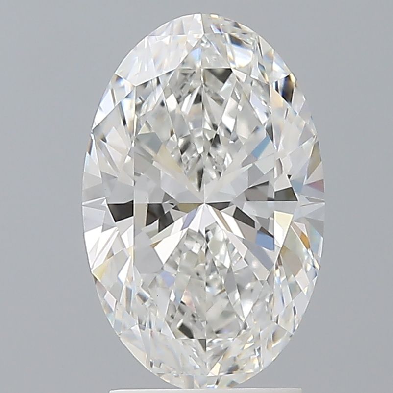2.60 ct. oval Lab Grown Diamond front image