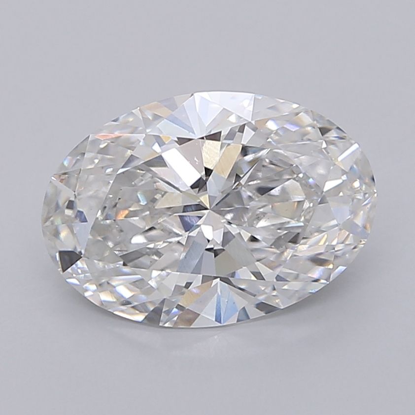 3.04 ct. oval Lab Grown Diamond front image