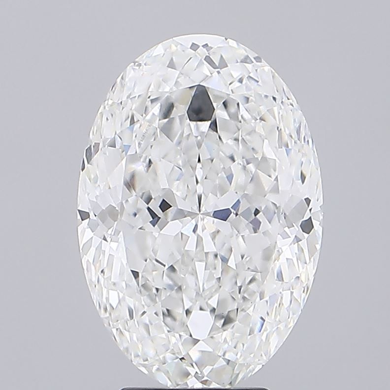 6.15 ct. oval Lab Grown Diamond front image