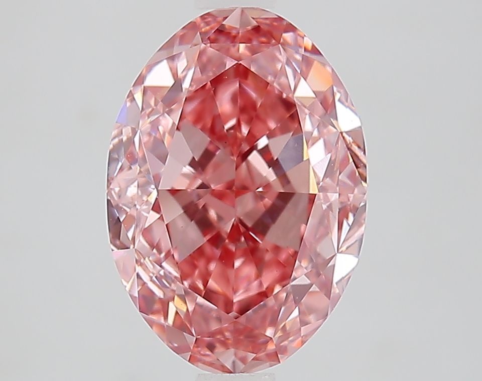 2.93 ct. oval Lab Grown Diamond front image