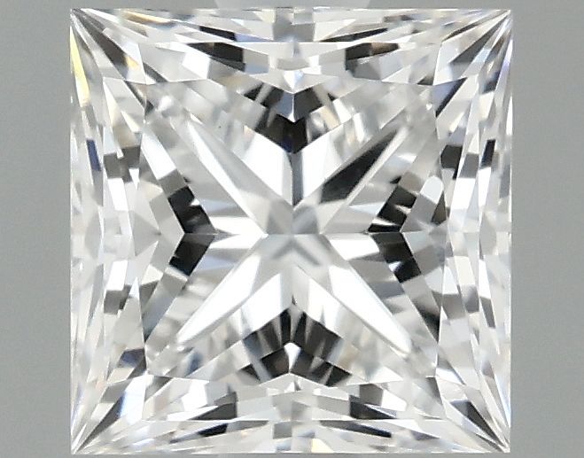 1.10 ct. princess Lab Grown Diamond front image