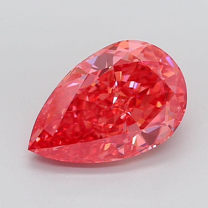 6.07 ct. pear Lab Grown Diamond front image