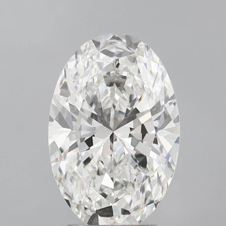 4.04 ct. oval Lab Grown Diamond front image