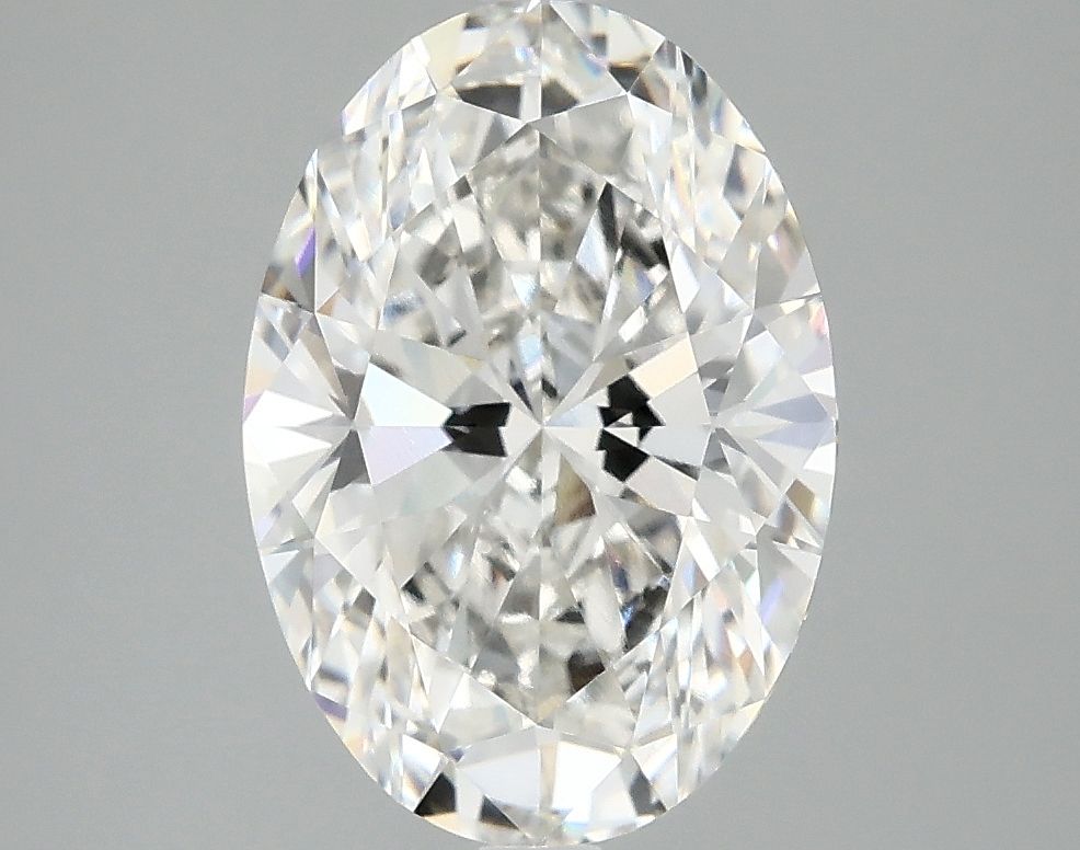 3.10 ct. oval Lab Grown Diamond front image