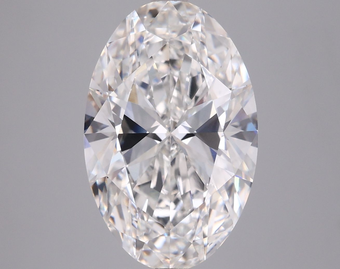 5.05 ct. oval Lab Grown Diamond front image