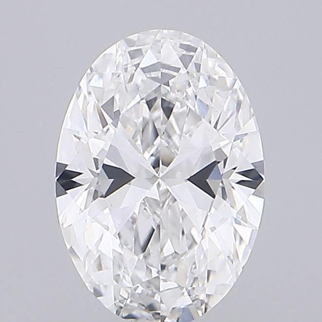 2.40 ct. oval Lab Grown Diamond front image