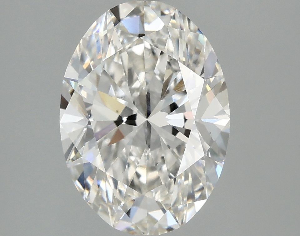 2.55 ct. oval Lab Grown Diamond front image