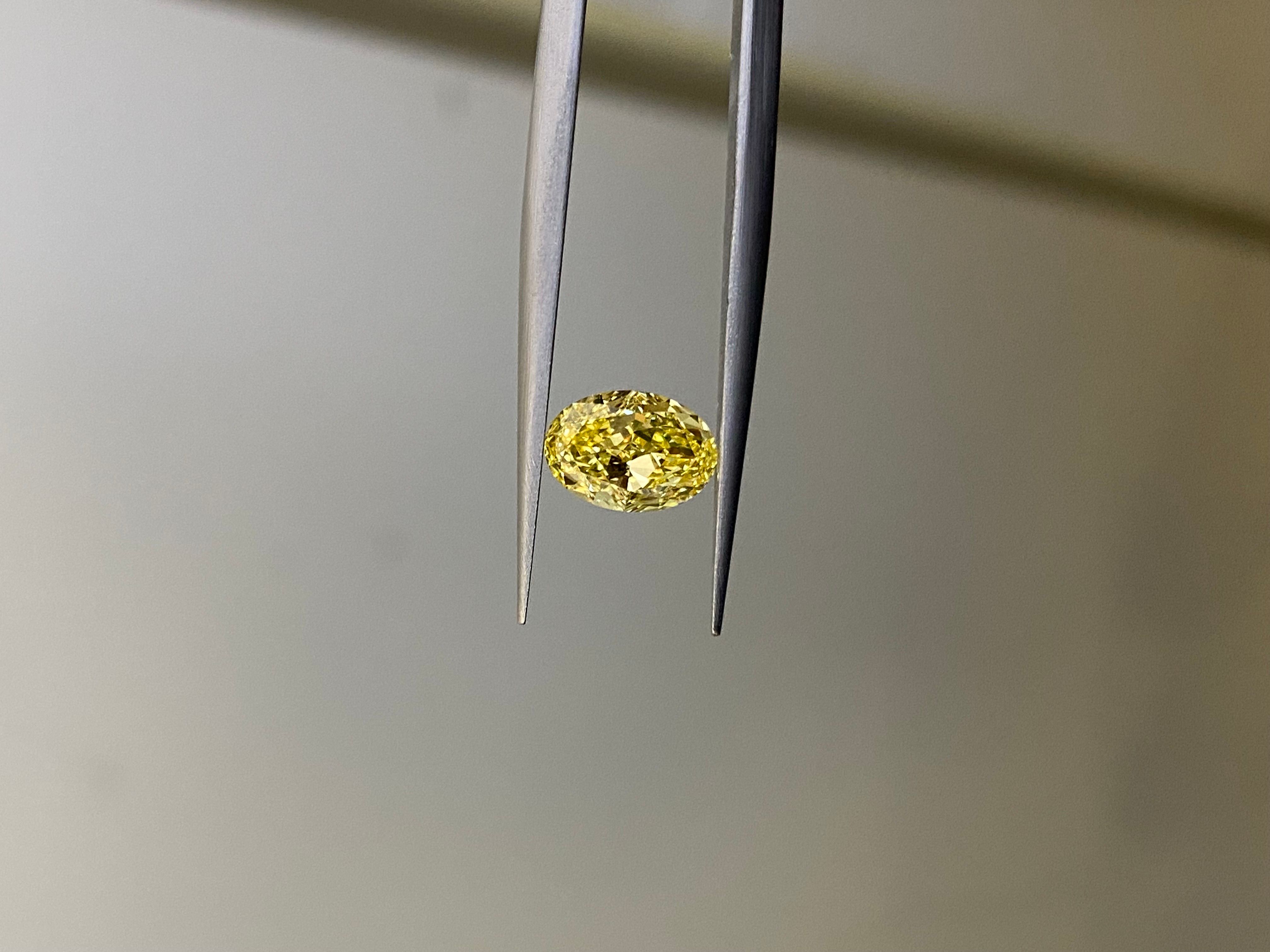 1.46 ct Oval diamond