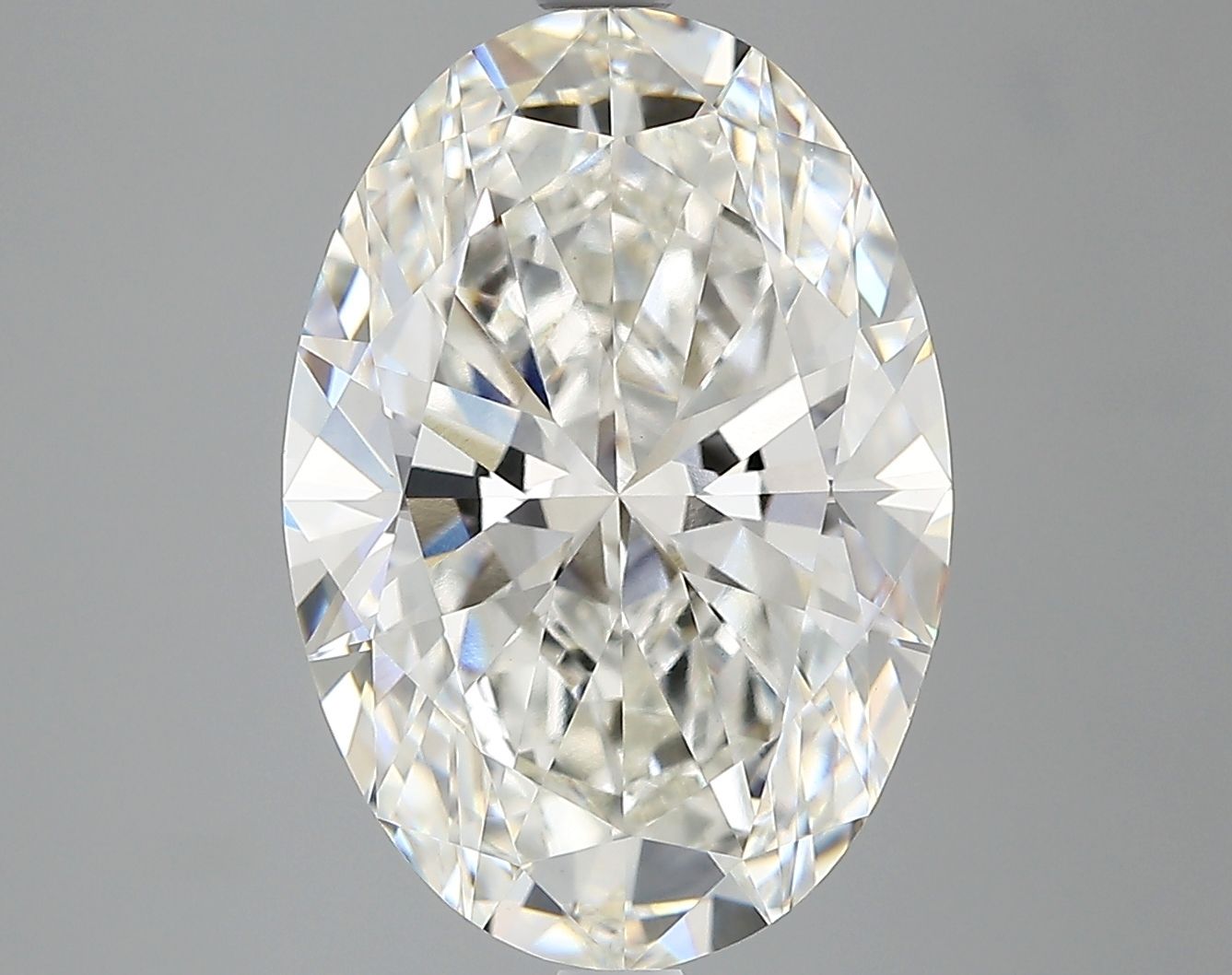 5.00 ct. oval Lab Grown Diamond front image