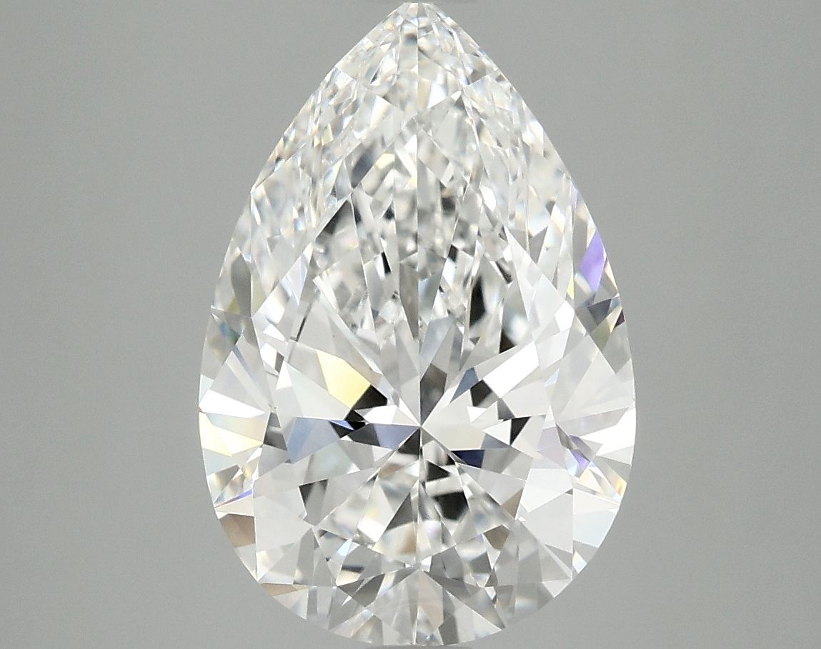 3.86 ct. pear Lab Grown Diamond front image