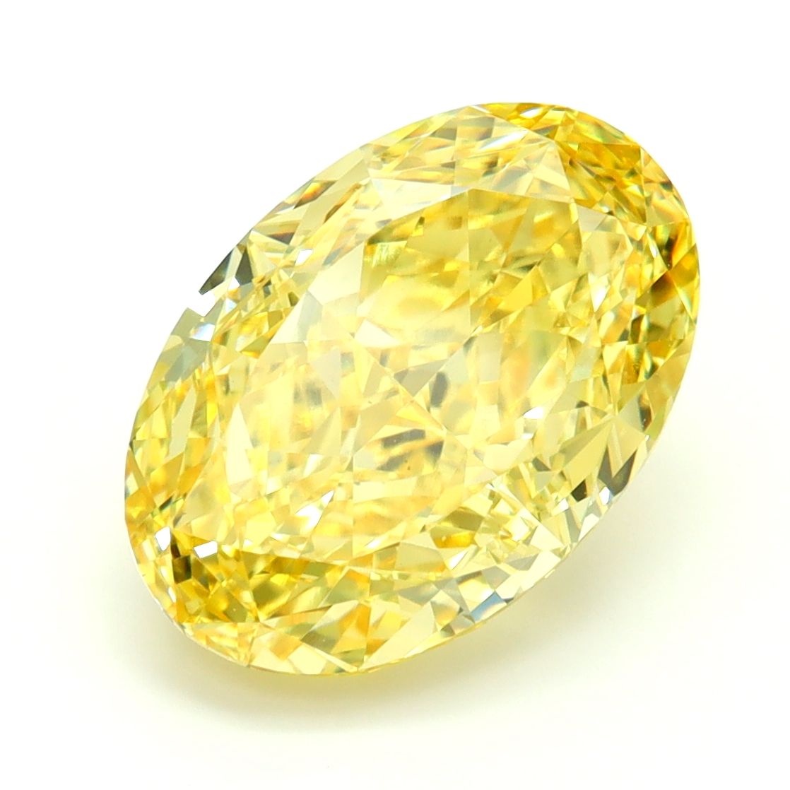 5.09 ct. oval Lab Grown Diamond front image