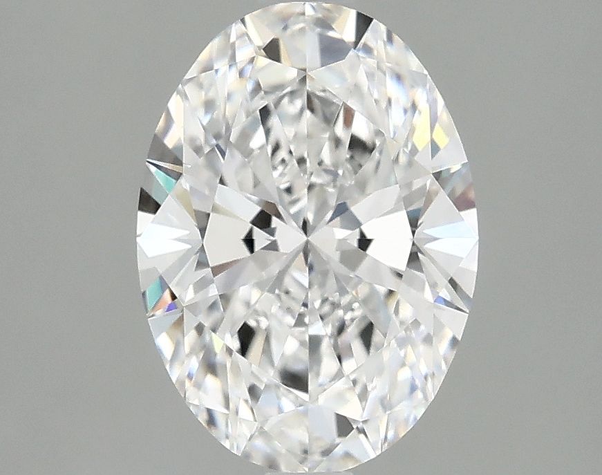 2.10 ct. oval Lab Grown Diamond front image