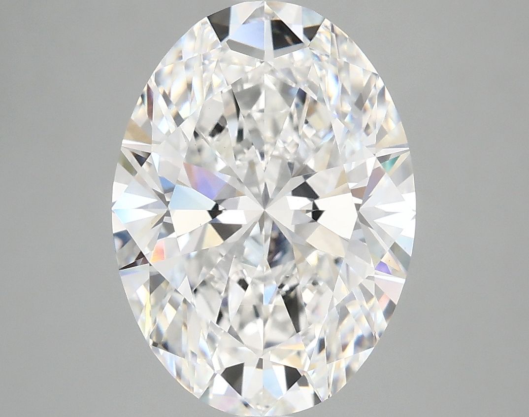 3.95 ct. oval Lab Grown Diamond front image
