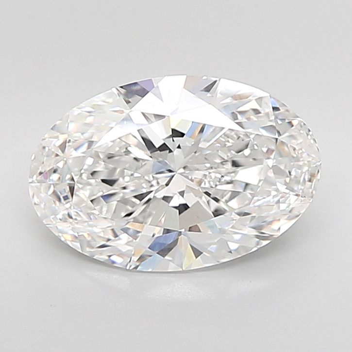5.04 ct. oval Lab Grown Diamond front image
