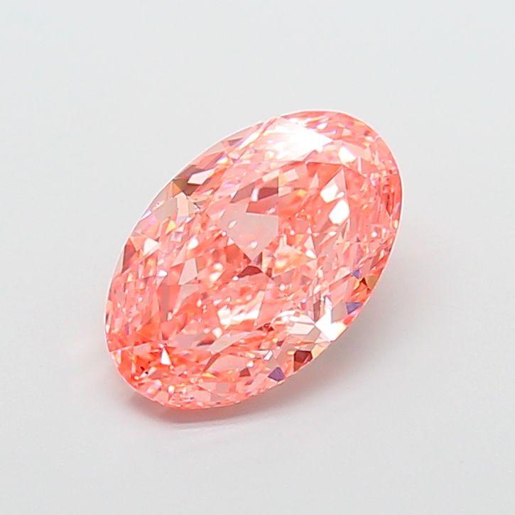 5.03 ct. oval Lab Grown Diamond front image