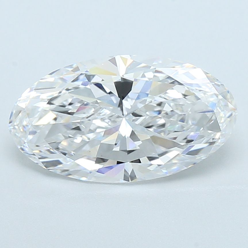 4.01 ct. oval Lab Grown Diamond front image