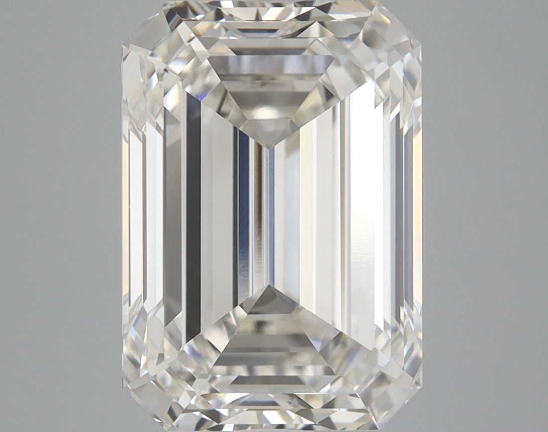 5.93 ct. emerald Lab Grown Diamond front image