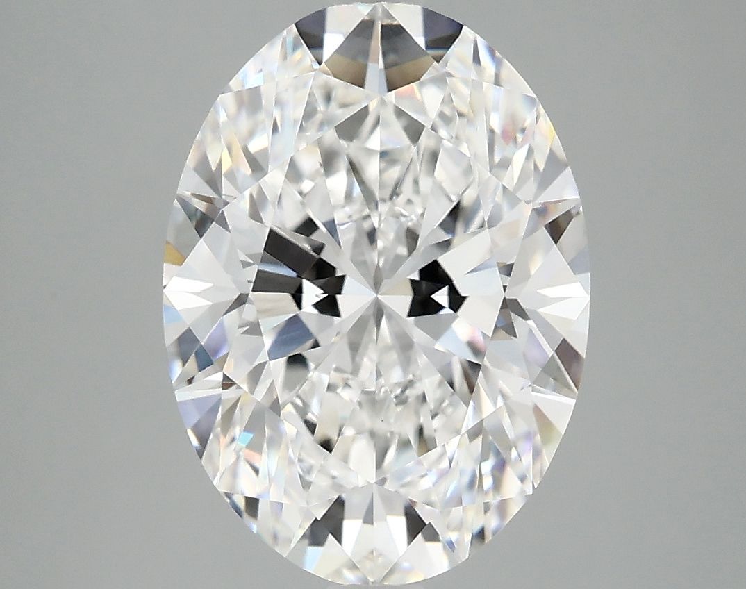 4.09 ct. oval Lab Grown Diamond front image