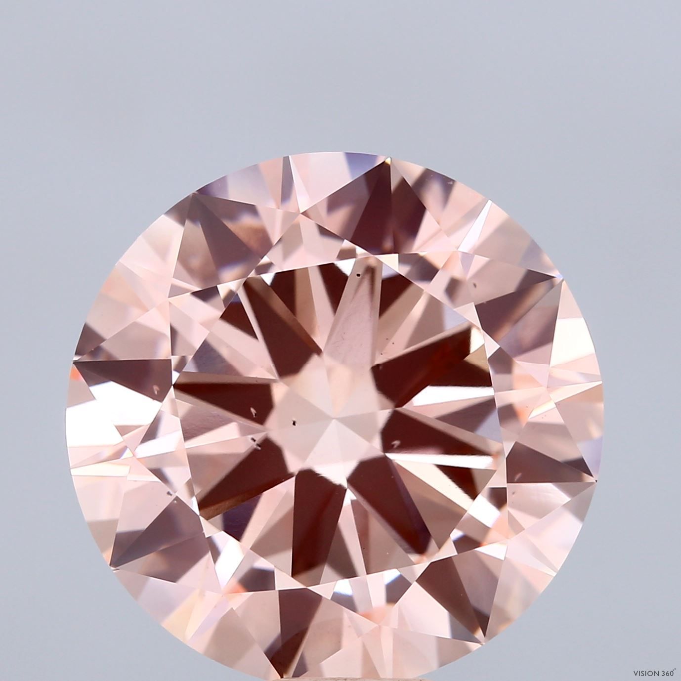 17.23 ct. round Lab Grown Diamond front image