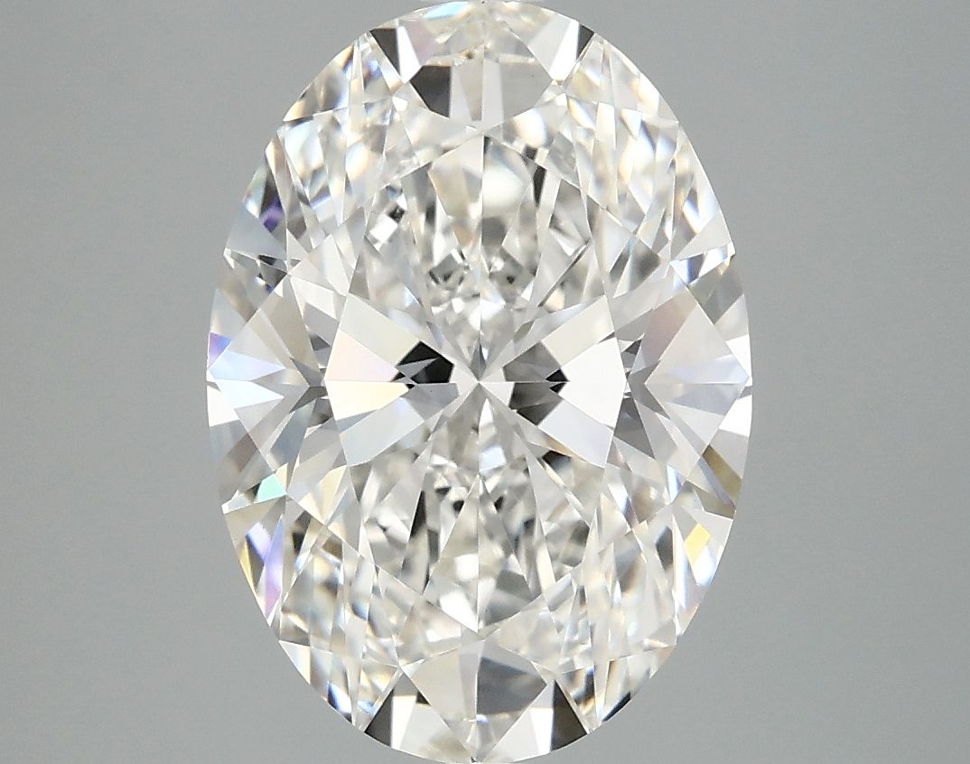 4.08 ct. oval Lab Grown Diamond front image
