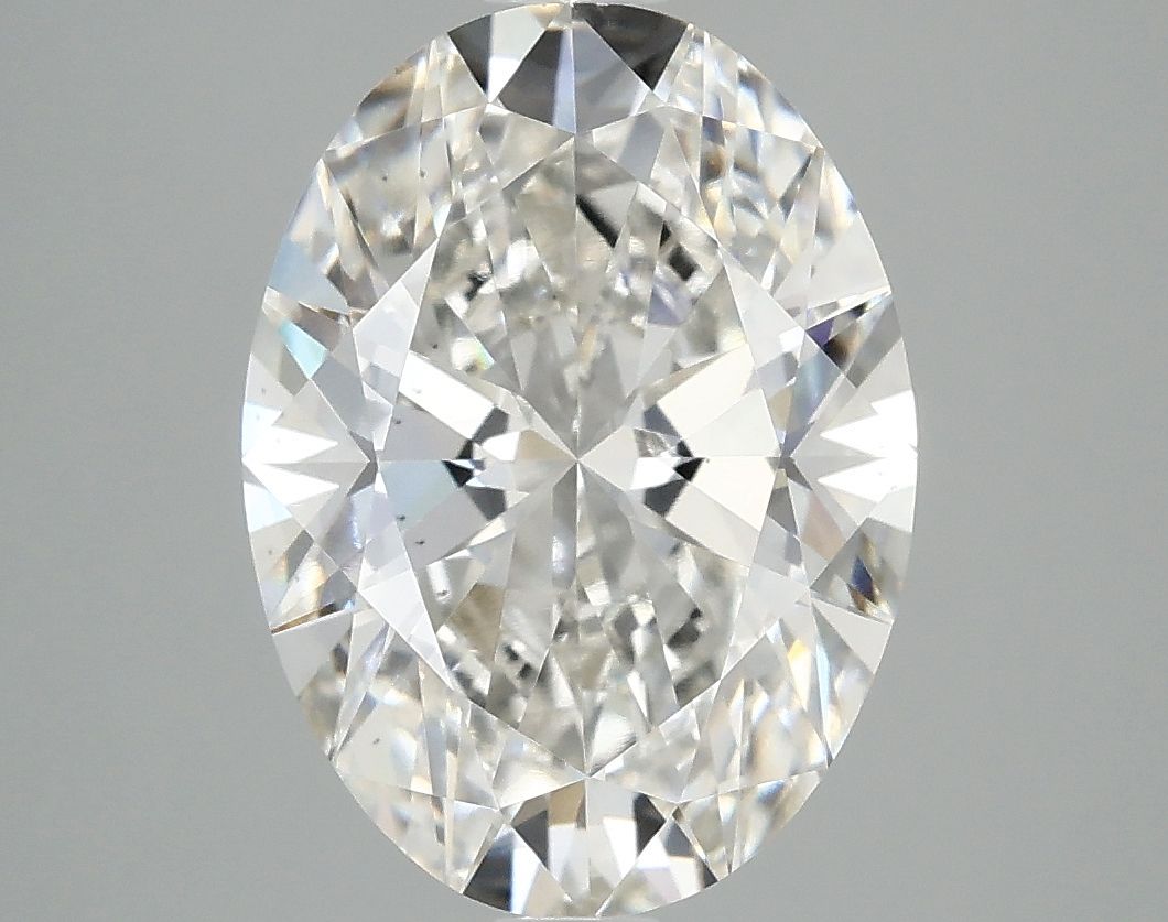 3.99 ct. oval Lab Grown Diamond front image