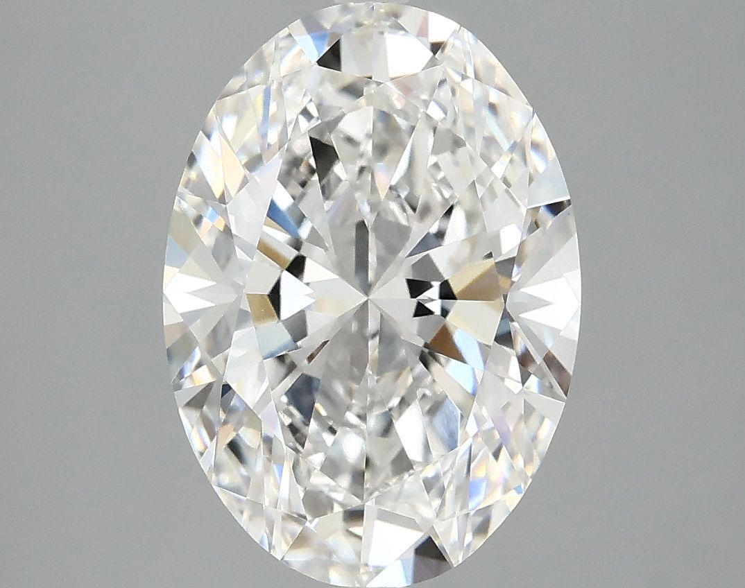 3.93 ct. oval Lab Grown Diamond front image