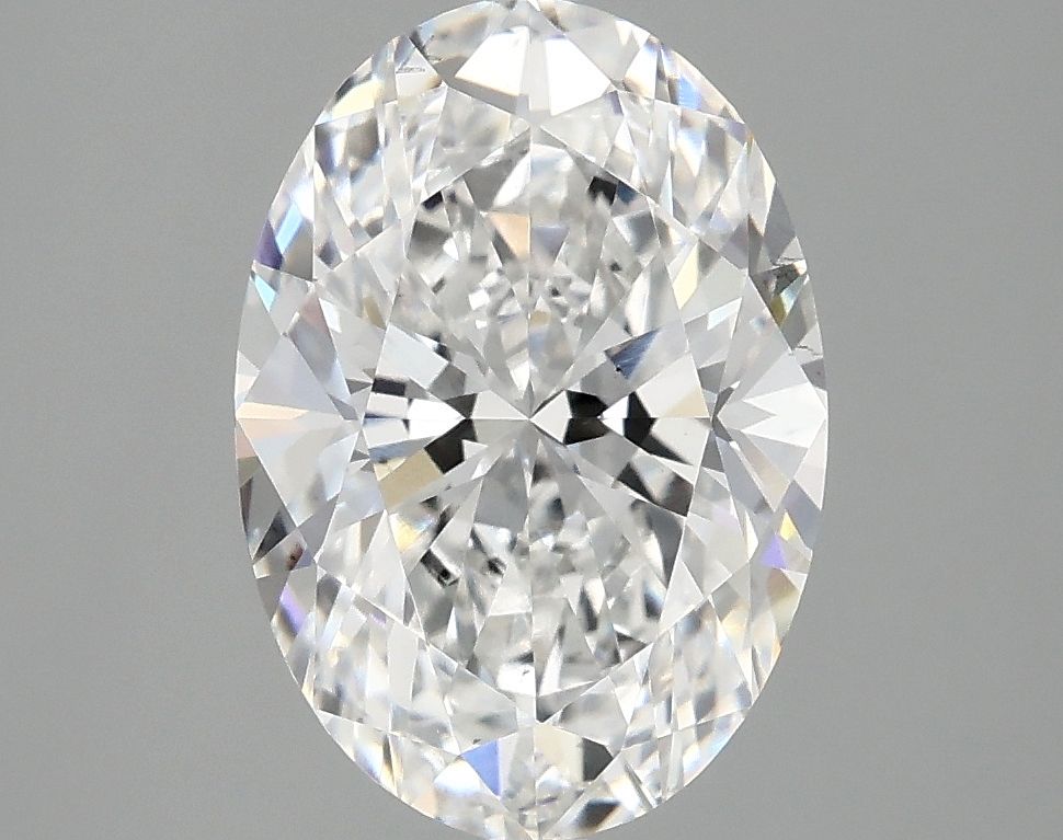 3.02 ct. oval Lab Grown Diamond front image