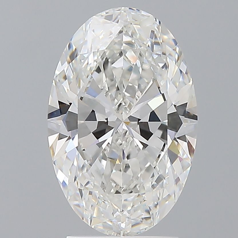 3.08 ct. oval Lab Grown Diamond front image