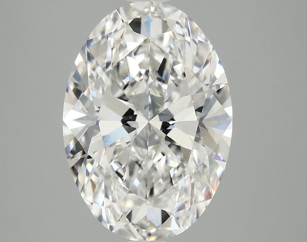 3.94 ct. oval Lab Grown Diamond front image