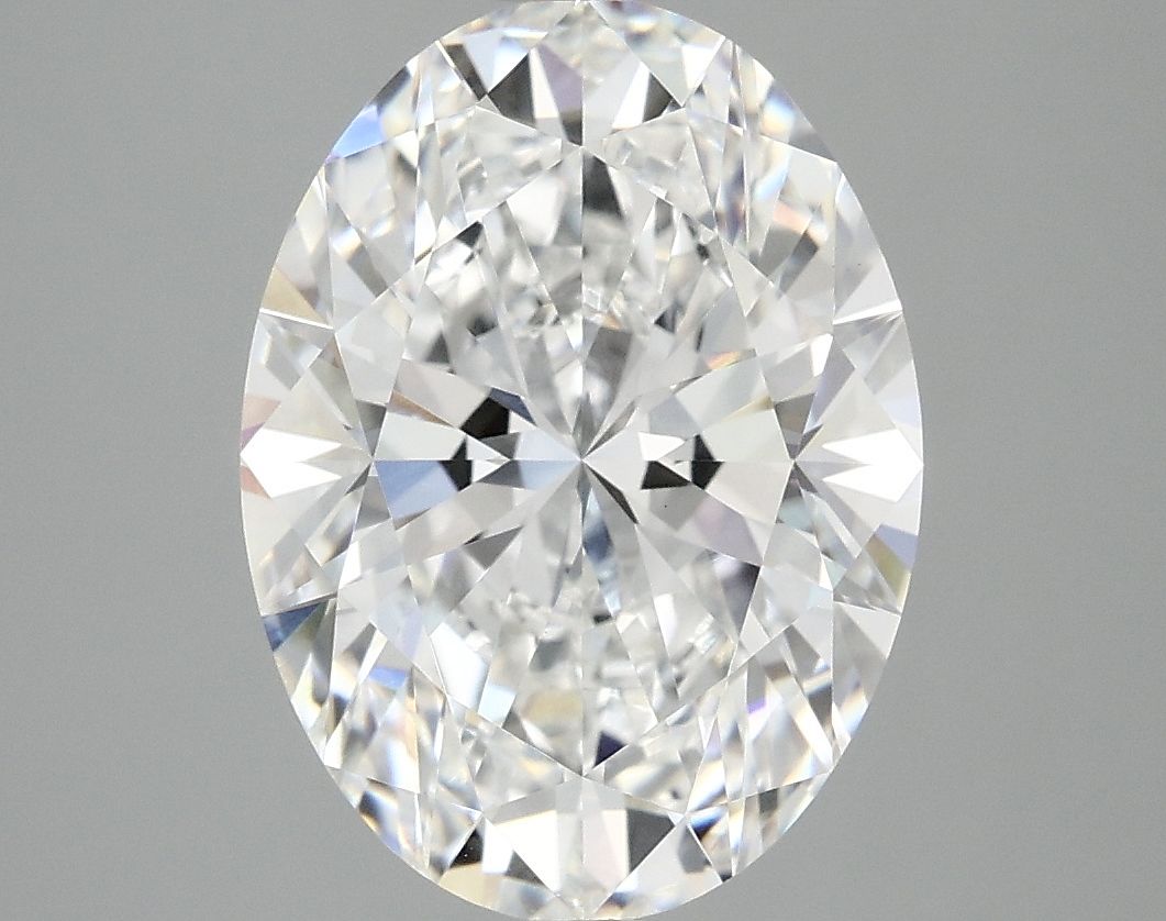 4.10 ct. oval Lab Grown Diamond front image