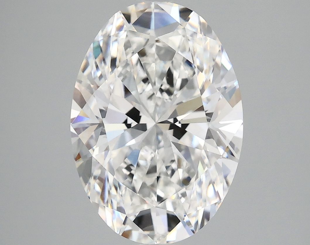 3.98 ct. oval Lab Grown Diamond front image