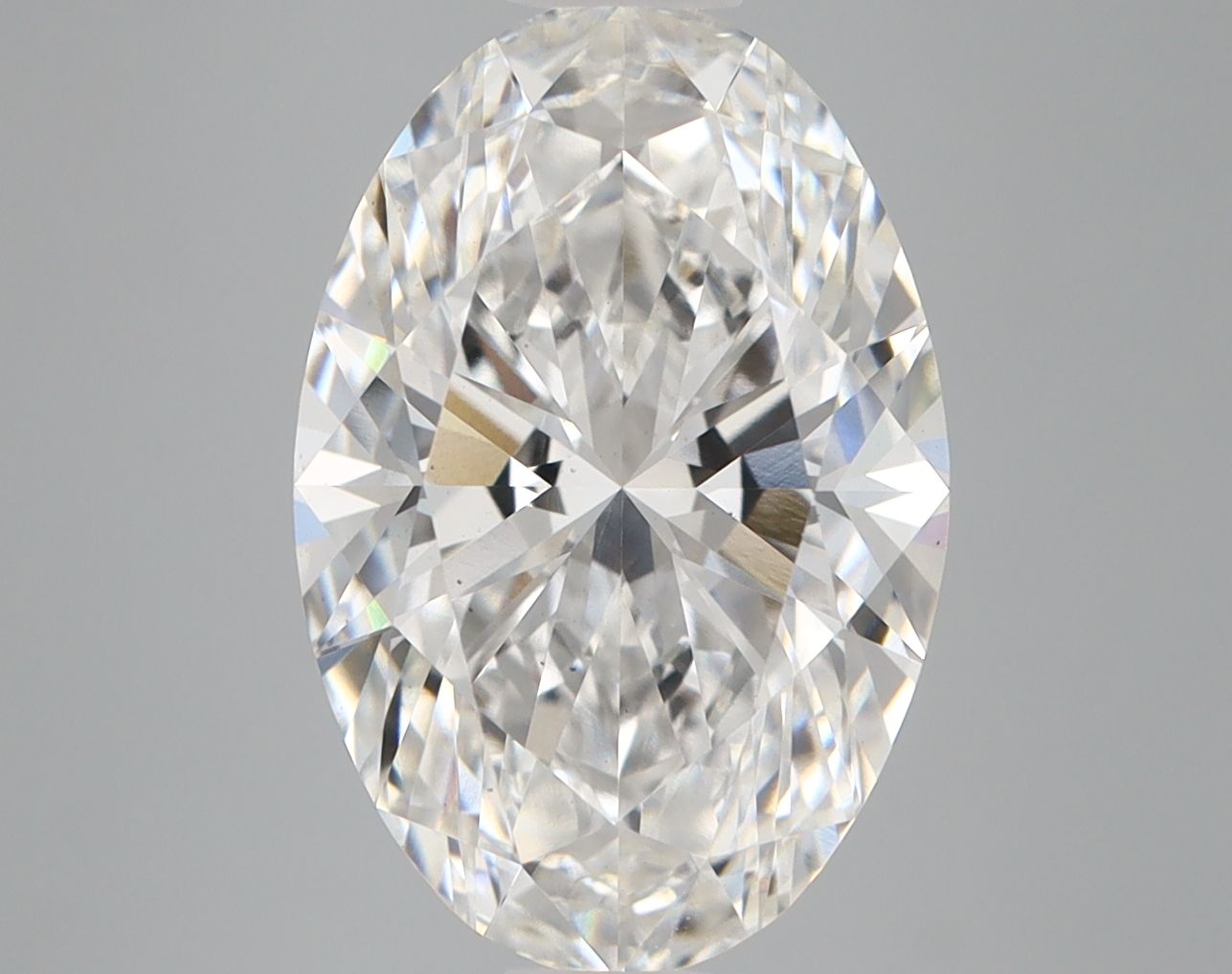 5.08 ct. oval Lab Grown Diamond front image