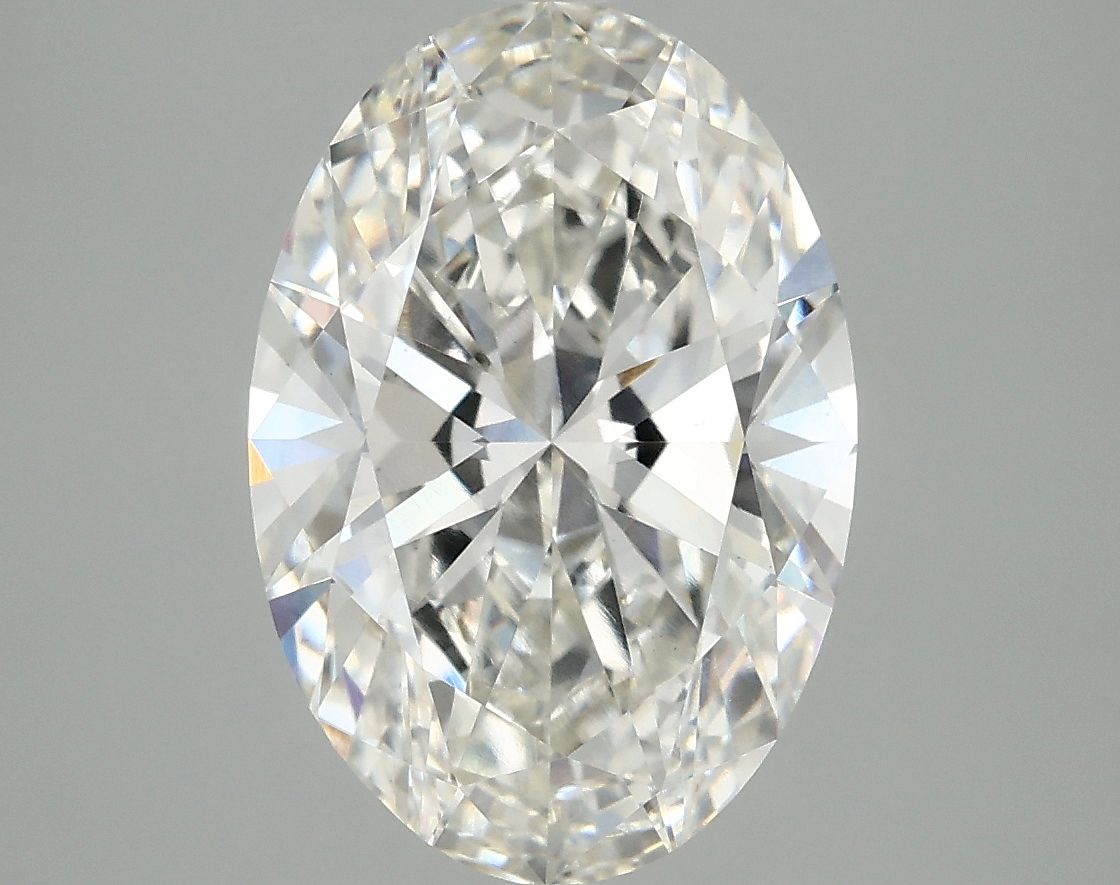 4.08 ct. oval Lab Grown Diamond front image