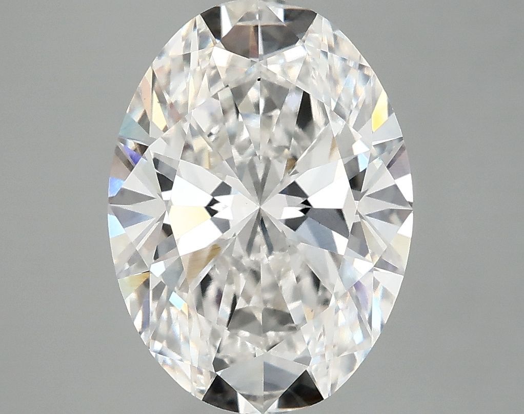 3.88 ct. oval Lab Grown Diamond front image