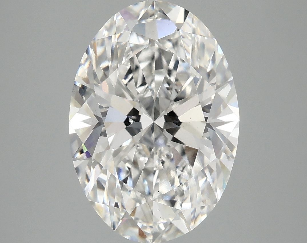 3.83 ct. oval Lab Grown Diamond front image