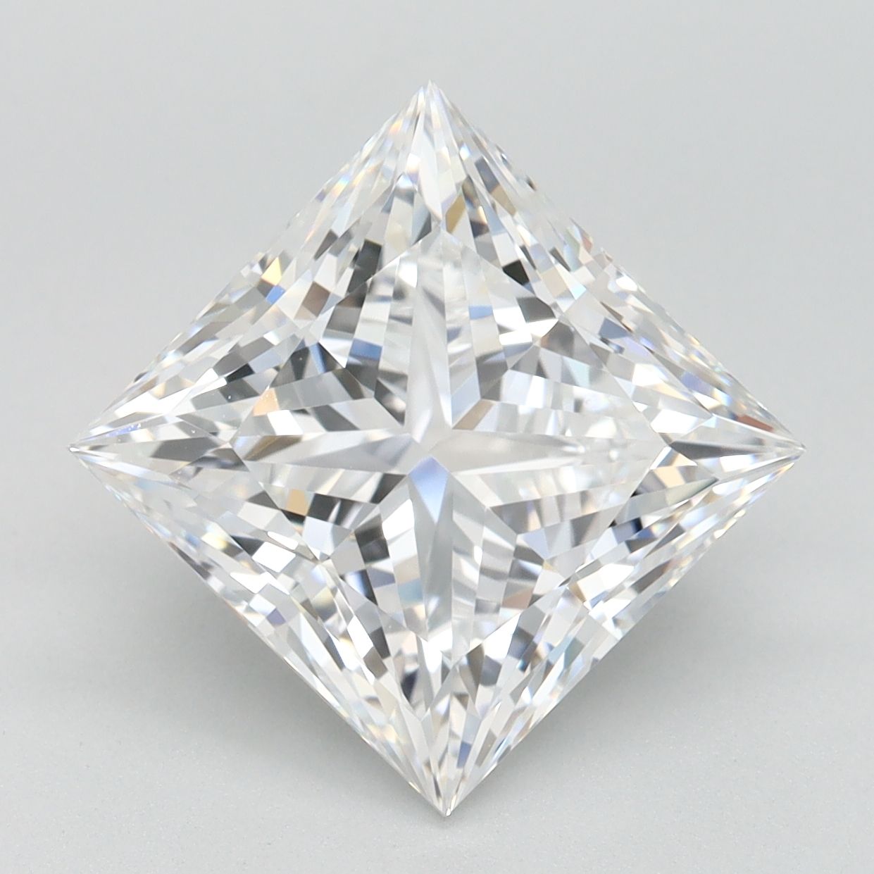 4.07 ct. princess Lab Grown Diamond front image