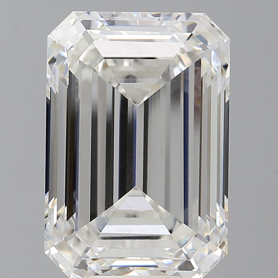 10.56 ct. emerald Lab Grown Diamond front image