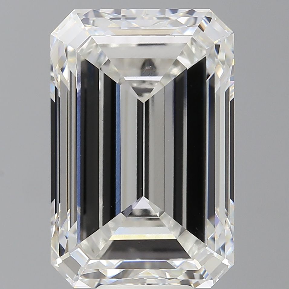 12.49 ct. emerald Lab Grown Diamond front image